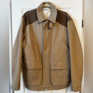 Zara Men's Cotton Twill Chore Jacket